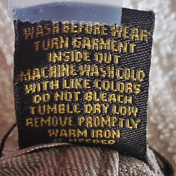 Catherine Malandrino Gray Denim Skinny Jeans with Floral Art - Picture 11 of 14